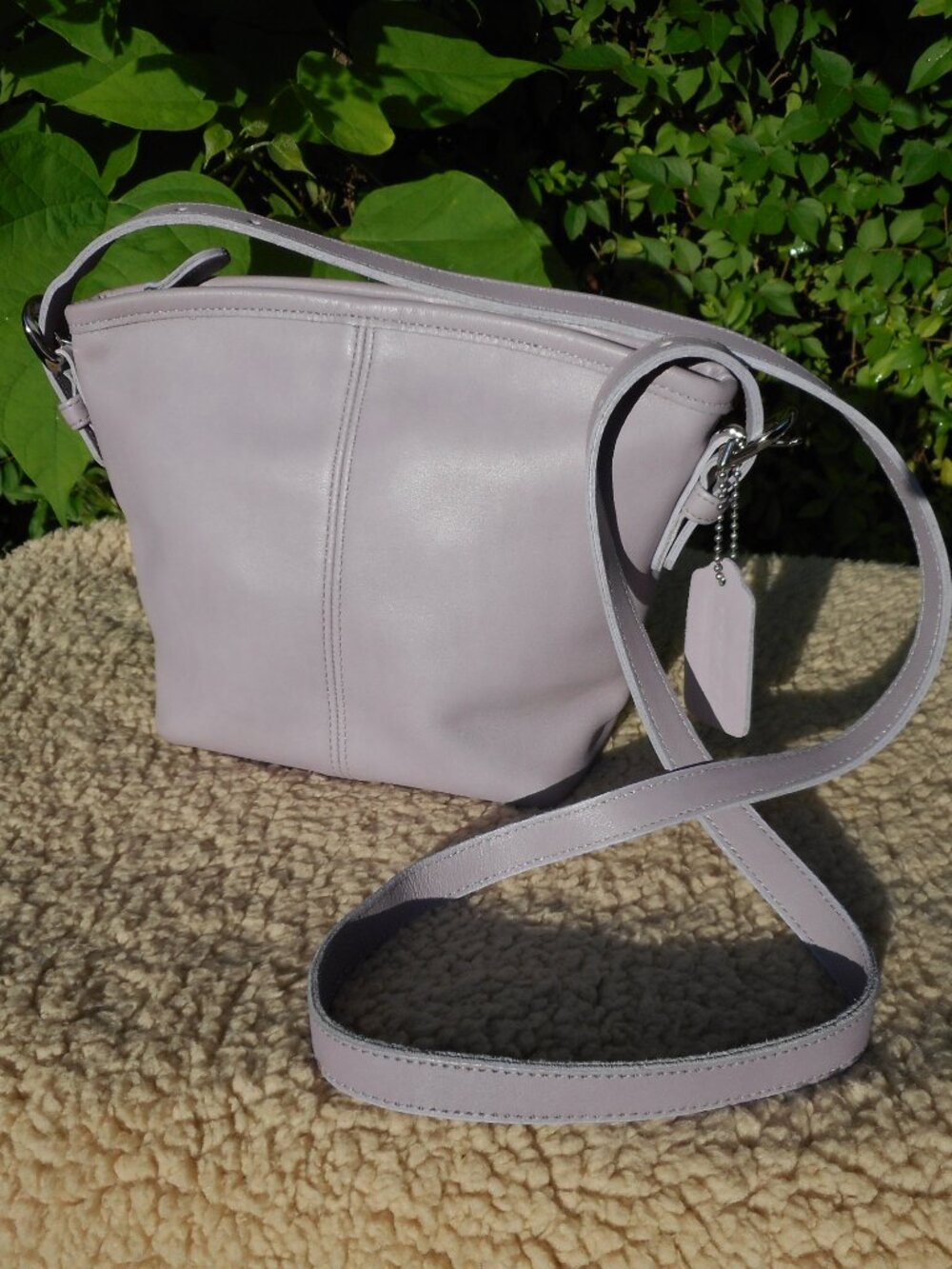 Vintage Coach Small Basket bag 4107 NWOT,  in Lavender